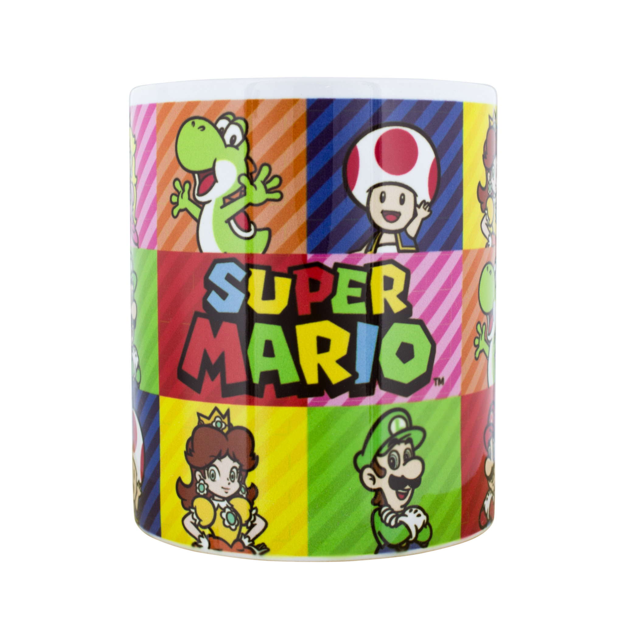 Super Mario Bros. Character Squares 11 oz. Ceramic Mug